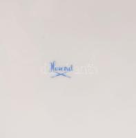 Herendi hecsedli mintás kínálótál. Jelzett, 2. oszt. hibátlan, d: 28,5 cm