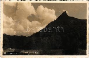 1942 Nagybánya, Baia Mare; Gutin / Muntii Gutai / mountain (fl)
