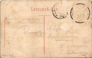 1911 Herkulesfürdő, Baile Herculane; Fürdő központja. Eberle Keresztély kiadása / spa centre (Rb)