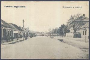 Nagysalló with post office