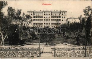 Crikvenica, Cirkvenica; Therapia szálloda. Leopold Rosenthal kiadása / hotel (Rb)