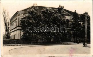 1943 Óbecse, Stari Becej; Állami polgári iskola. Ruzitska Mihály kiadása / school (fl)