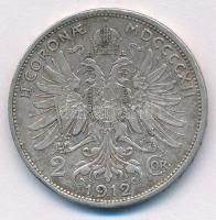 Ausztria 1912. 2K Ag "Ferenc József" T:VF patina Austria 1912. 2 Corona Ag "Franz Joseph" C:VF patina Krause KM#2821