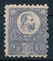 1871 Réznyomat 25kr gumi nélkül / without gum (*60.000)