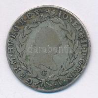 1789G 20kr Ag "II. József" Nagybánya T:VF,F patina
Krause KM#2069