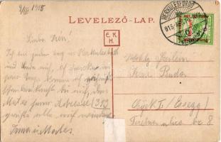 1915 Herkulesfürdő, Baile Herculane; Ferenc József udvar / Franz Josefs Hof / spa (r)