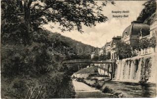 Herkulesfürdő, Baile Herculane; Szapáry fürdő / Szapáry-Bad / spa, bath (non PC) (vágott / cut)