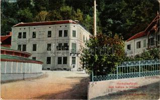 1918 Herkulesfürdő, Baile Herculane; Góth szálloda és Diocesana villa / Hotel Goth und Villa Diöcesana / hotel, villa (EB)