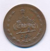 Irán 1935 (1314) 10D bronz "Reza Pahlavi" T:XF,VF Irán 1935 (1314) 10 Dinar bronze "Reza Pahlavi" C:XF,VF Krause KM#1124a