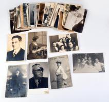 ca 1910-1940 65 db fotó és fotólap vegyes családi és egyéb témákkal