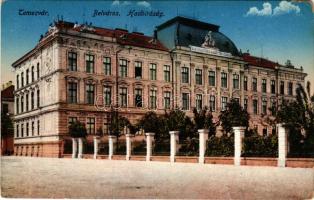 Temesvár, Timisoara; Belváros, hadbíróság / martial court (EM)