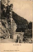 1914 Petrozsény, Petroseni, Petrosani; Szurduki út. Adler fényirda / Pasul Surduc / mountain pass, road (EB)