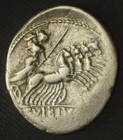 Róma, Köztársaság Kr.e. 90. Denarius Ag (3,79g) T:XF,VF
Roman Republic 90 BC Denarius Ag "[C] ...