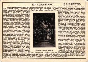 Budapest XIII. Szent Margitsziget, Kápolna a romok mellett; kiadja Farkasfalvi Kornél (EK)