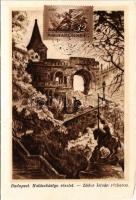 Budapest I. Halászbástya. TCV card s: Zádor István (szakadás / tear)