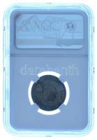 Új-Zéland 1952. 1Sh Cu-Ni "VI. György" eredeti "NGC" tokban (6320908-001) T:AU (MS 65) New Zealand 1952. 1 Shilling Cu-Ni "George VI" in original "NGC" case (6320908-001) C:AU (MS 65) Krause KM#17