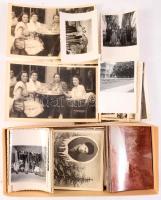Egy doboznyi vegyes fotó, ca 1950-1970