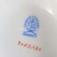 Herendi Viktória mintás váza, jelzett, hibátlan, m: 19,5 cm