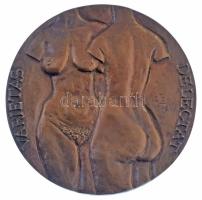 Cséri Lajos (1928-2020) 1999. "Dr. Vízkelety Tibor professzor / VARIETAS DELECTAT" kétolda...