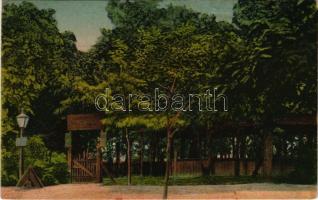 Balatonszárszó, Erzsébet kerti vendéglő, étterem. Szép Kálmán kiadása (EK)