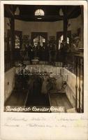 1926 Parádfürdő, Csevice-forrás, belső. photo (EK)