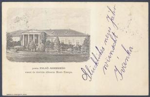 Felsőszemeréd post office railway and telegraphy station