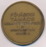 Iván István (1905-1968) 1951. "Váltófutás a felszabadulás ünnepére / Fővárosi Tanács, Budapesti...