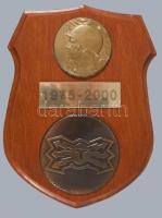 1980-2000 6 darabos militária hagyaték, közte Zalka Máté Katonai Műszaki Főiskola tál, Bolyai János ...