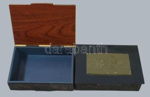 1980-2000 6 darabos militária hagyaték, közte Zalka Máté Katonai Műszaki Főiskola tál, Bolyai János ...