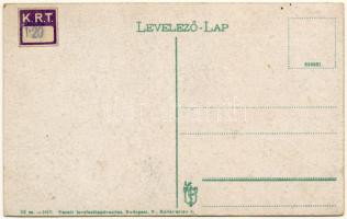 Siófok, Sió részletek. Vasúti levelezőlapárusítás 32. sz. - 1917