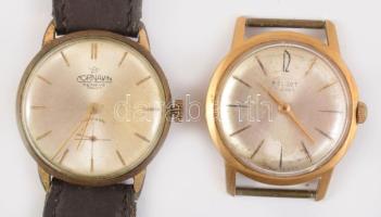 Cornavin és Poljot karóra, nem működnek, d: 32mm