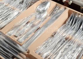 Domotti 72 részes evőeszköz készlet, dobozában