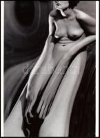 1933 Kertész Andor (később André Kertész) (1894-1985) magyar (később francia - amerikai) fotóművész felvétele (Torzítások sorozatból a 65.sz), 1 db modern nagyítás, jelzés nélkül, 21x15 cm