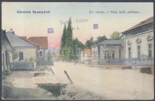 Nyustya Evangelist church and Catholic parish