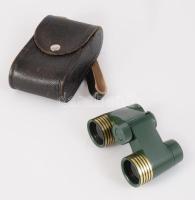 Retro szovjet színházi távcső, tokjában.