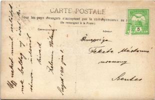 1911 Horgos, Kamaráserdő; Kelemen villa parkja. Hátoldalon Kelemen Béláné levele / villa park. photo...