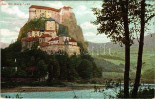 1910 Árvaváralja, Oravsky Podzámok; Árva vára. Feitzinger Ede No. 871. Aut. / Burg Árva / Oravsky zá...