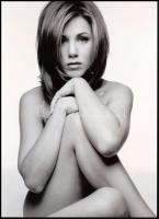 cca 1991 Jennifer Aniston amerikai színésznő, szolidan erotikus felvétel, 1 db modern nagyítás, jelzés nélkül, 21x15 cm