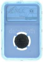 Fidzsi-szigetek 1952. 3p Ni-sárgaréz "VI. György" eredeti "NGC" tokban (6320908-...
