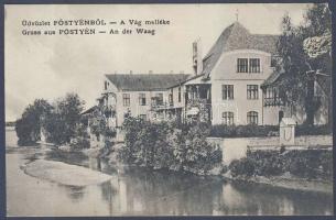 Pöstyén by the river Vág (EM)