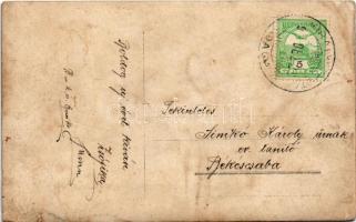 1912 Királylehota, Králova Lehota; Evangélikus templom / Lutheran church. photo (fl)