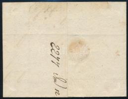 1831 Levél teljes tartalommal, 8kr portófeljegyzéssel "AGRAM" - Neuberg (ex Provera)