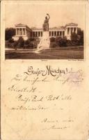 1900 München, Munich; Bavaria. Max Hirmer (fl)