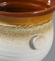 Iparművészeti Vállalat virágtartó, címkével jelzett, hibátlan, m: 17 cm