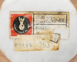 Iparművészeti Vállalat virágtartó, címkével jelzett, hibátlan, m: 17 cm
