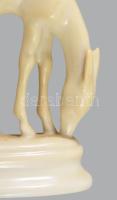 Rosenthal ivó őzike figura, jelzett, hibátlan, m: 8,5 cm