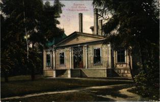 1927 Szarvas, Gróf Bolza Géza kastélya. Özv. Müller Károlyné kiadása (fa)