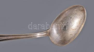 Jezler svájci ezüst (Ag) dzsemes kanál, jelzett, 800 ezrelékes ezüst, 27g