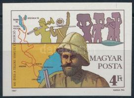 1987 Teleki Sámuel vágott bélyeg