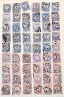 Krajcáros összeállítás értékek szerint rendezve, közepes Schaubek berakó 13 oldalán